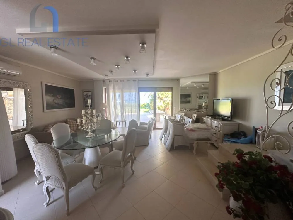 Salle à manger - Corner Villa with Sea View in Peukochori