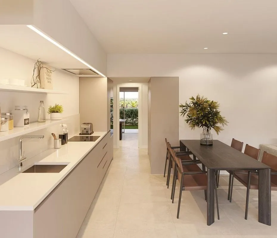 Köök - Duplex with Pool and Terrace in Los Balcones, Torrevieja