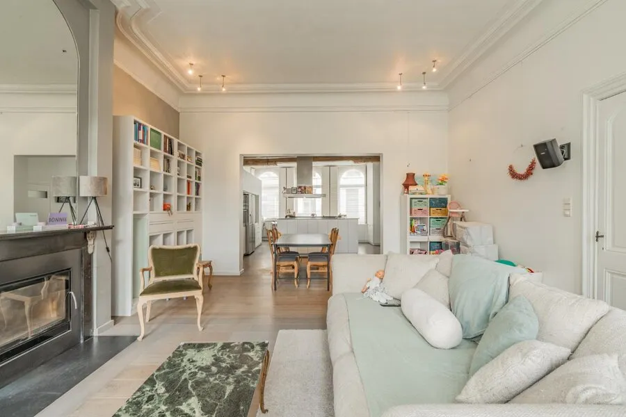 Séjour - Townhouse avec Piscine à Bruges