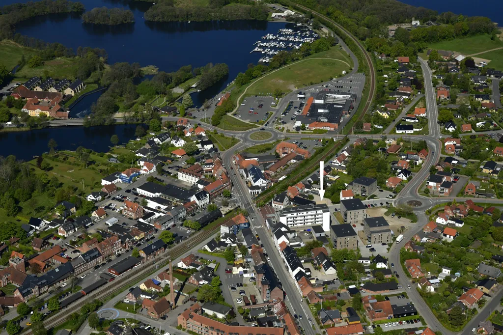 Vue aérienne - Approved Project Plot with Sea View in Ry