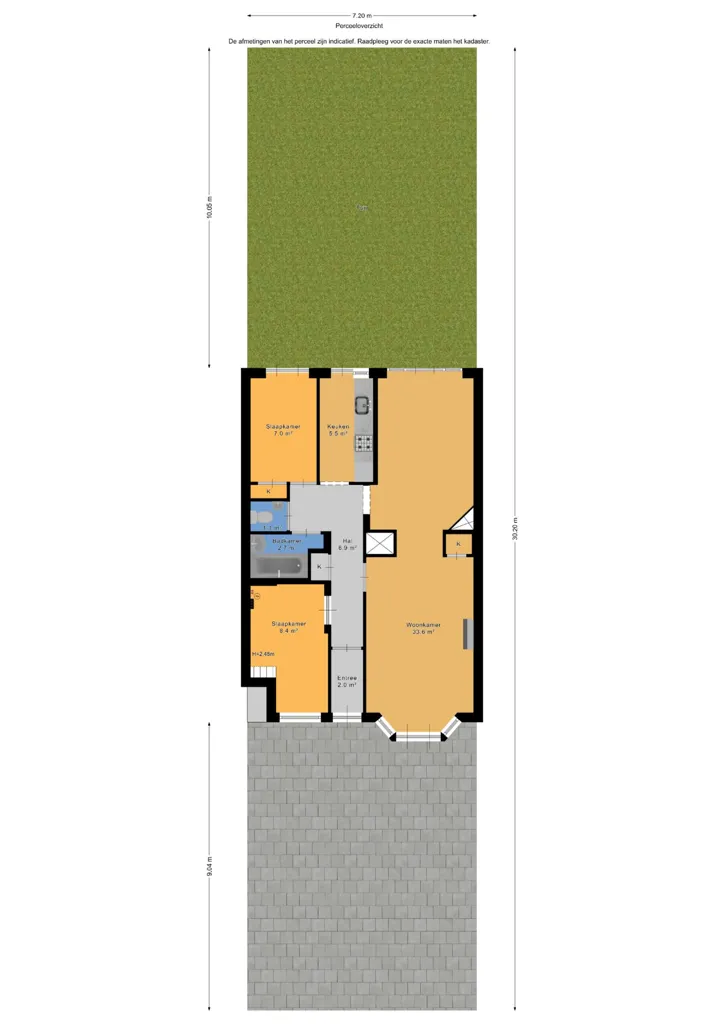 Plan - Bungalow with Extensive Gardens in Den Haag