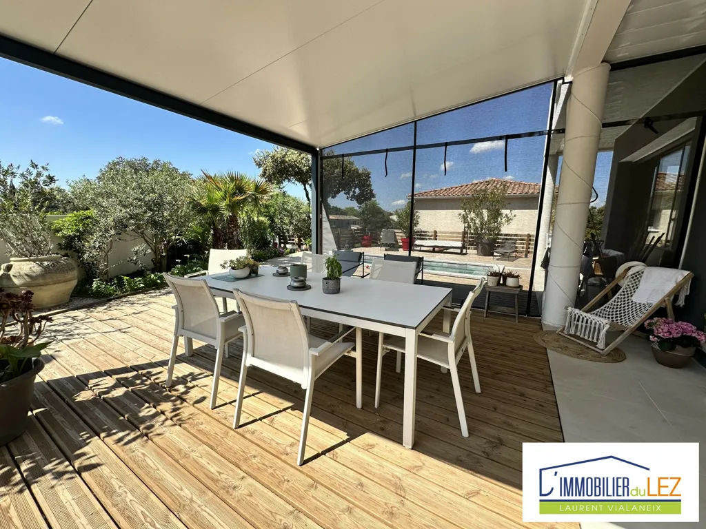 Terrass - Modern Villa with Pool in Sussargues