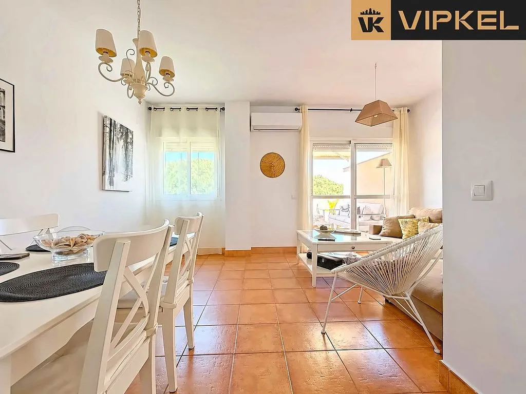 Dining Room - Penthouse with Pool and Golf View in Novo Sancti Petri