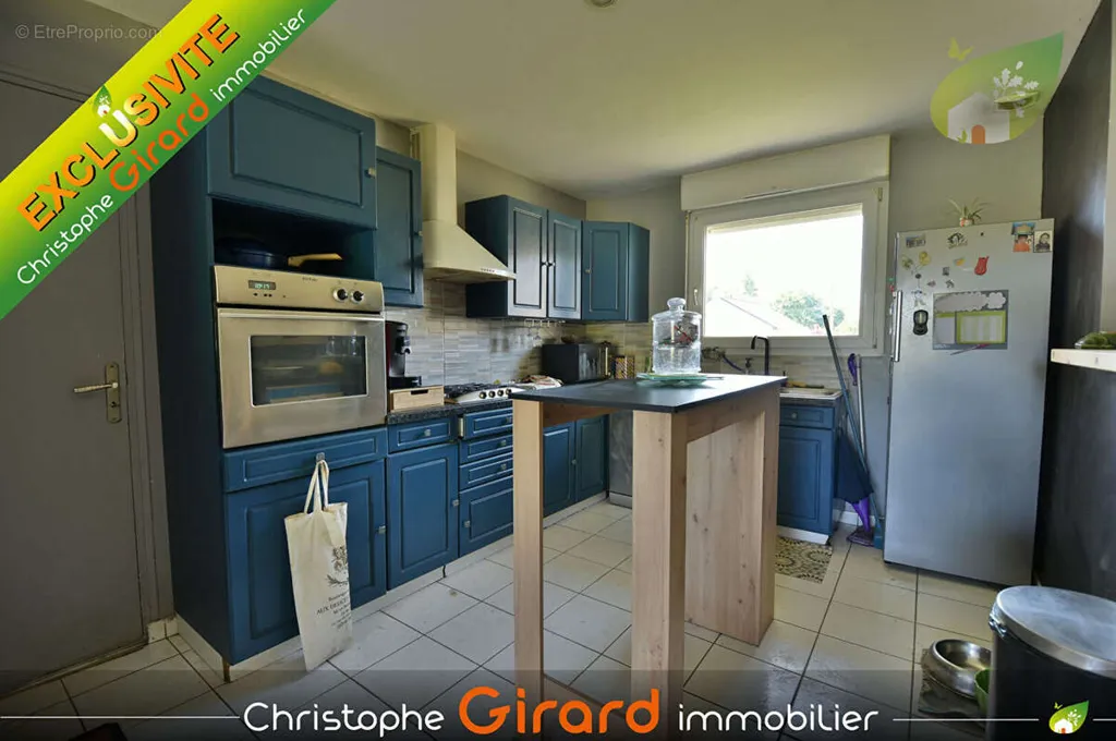 Cuisine - Maison de Plain-Pied avec Jardin au Miniac-Morvan