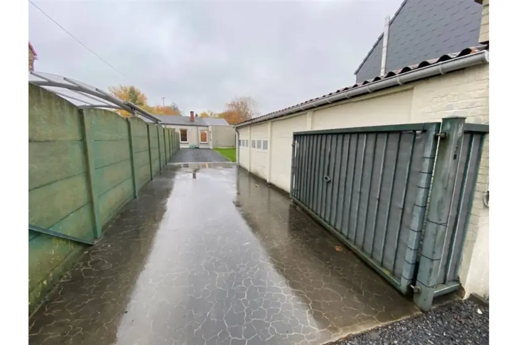 Extérieur - Maison Plain-Pied avec Jardin à Bernissart