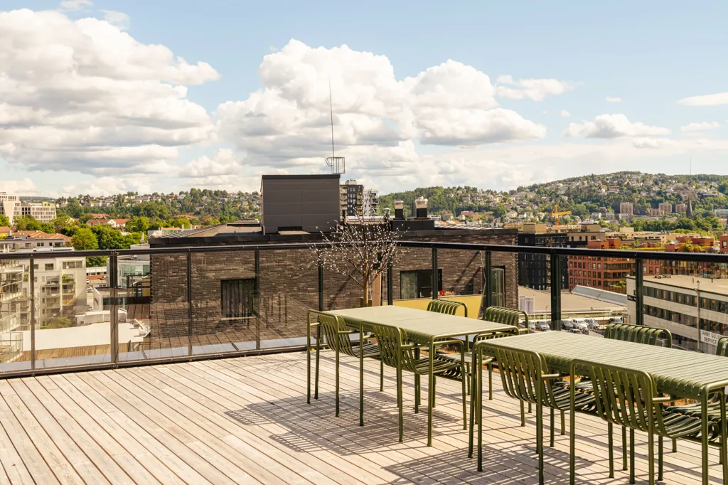 Terrace - 3-Bedroom Apartment with Garden Access in Oslo