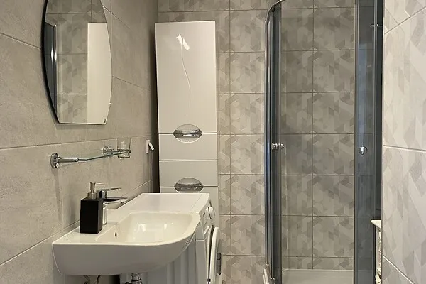 Salles de bain - Modern Flat with Balcony in Mustamäe, Tallinn