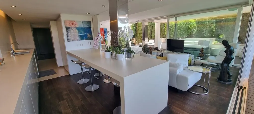 Köök - Luxury Flat with Sea View in Calvià