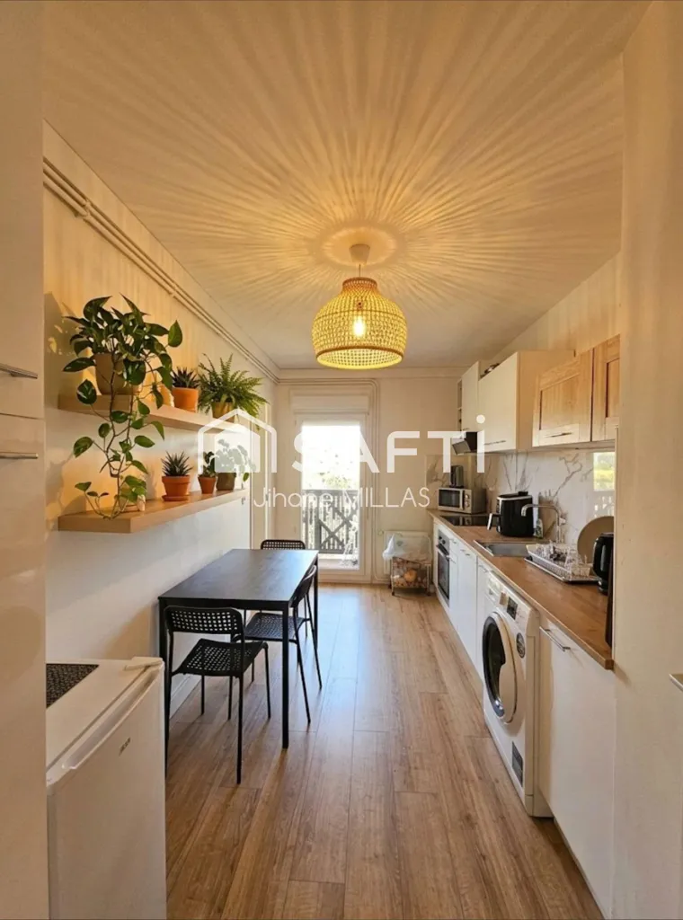Cuisine - Appartement 3 Pièces avec Garage à Blagnac