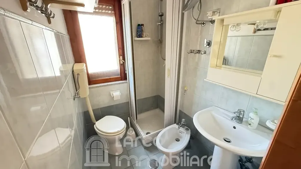 Badezimmer - Trilocale with Balcony in Scalea