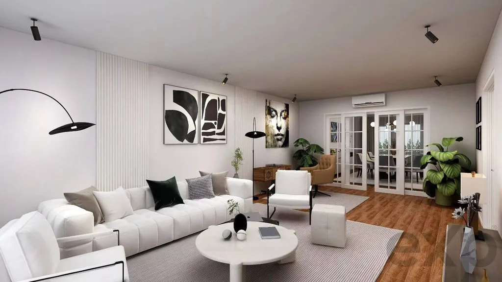 Séjour - Penthouse Flat with Courtyard in Downtown Lisbon