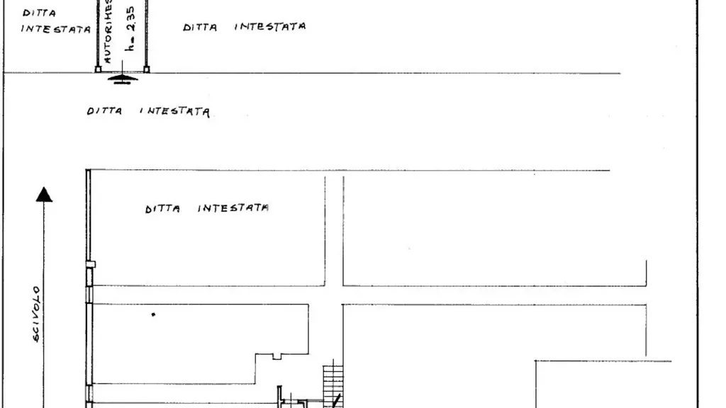 Plan - Renovated Apartment with Balconies in Vigevano