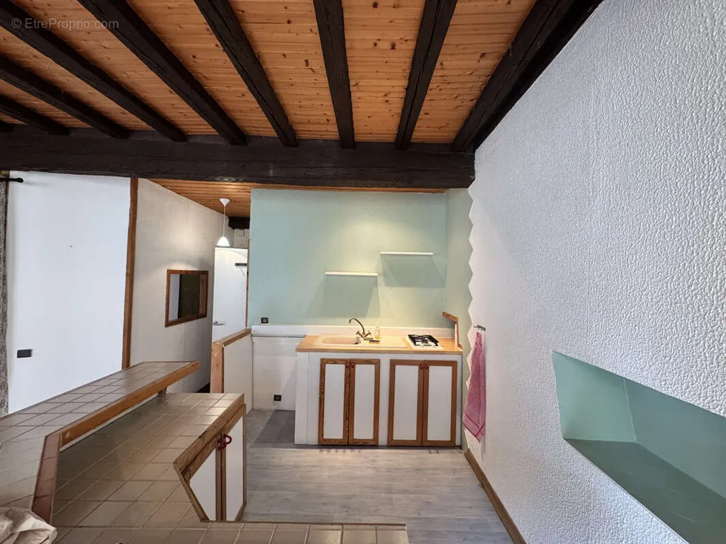 Köök - City Centre Studio in Grenoble