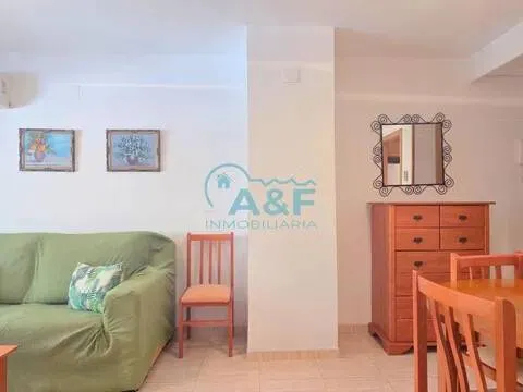 Séjour - T2 Apartment with Pool in Marina d'Or