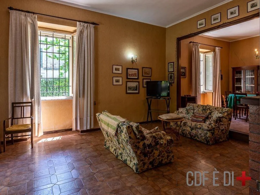 Séjour - Historic Villa with Enclosed Garden in Greccio