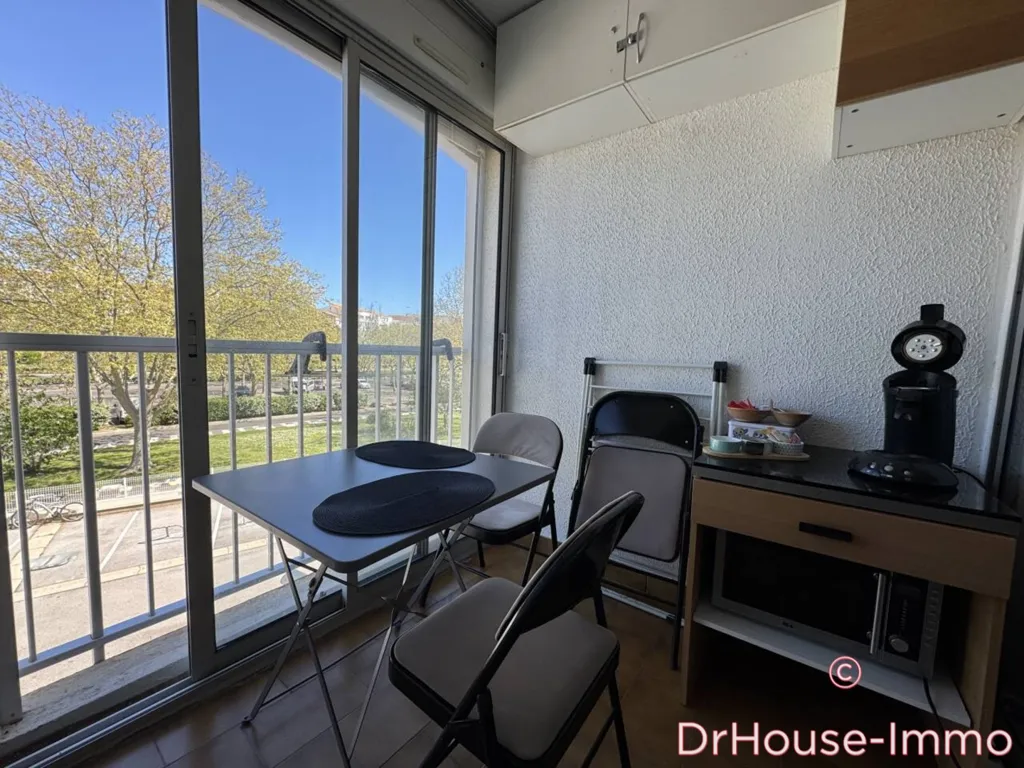 Balcon - Studio avec Vue Dégagée au Centre Port, Cap d'Agde