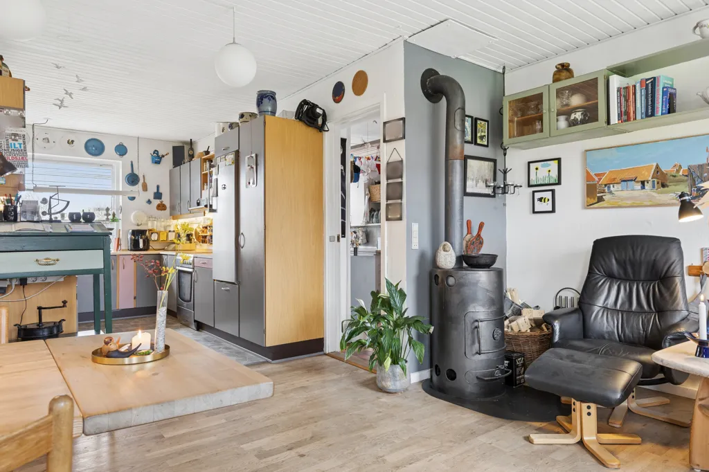Séjour - Spacious Villa in Bjert with Community Access