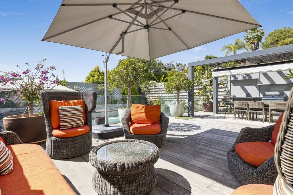 Terrasse - Luxury Townhouse with Pool in Benahavís
