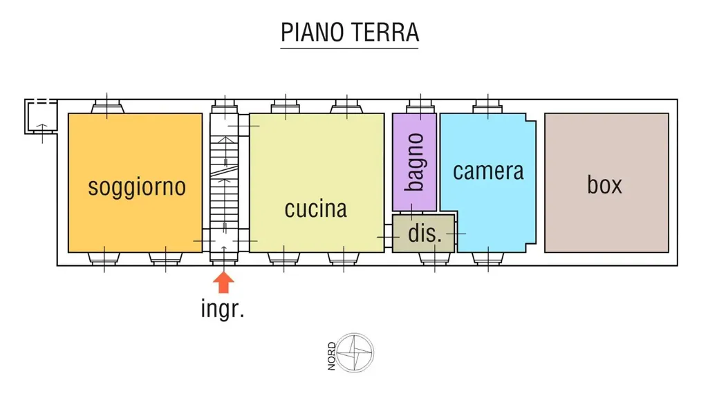 Plan - Lombard Rustic Villa with Garden in Torrazza Coste
