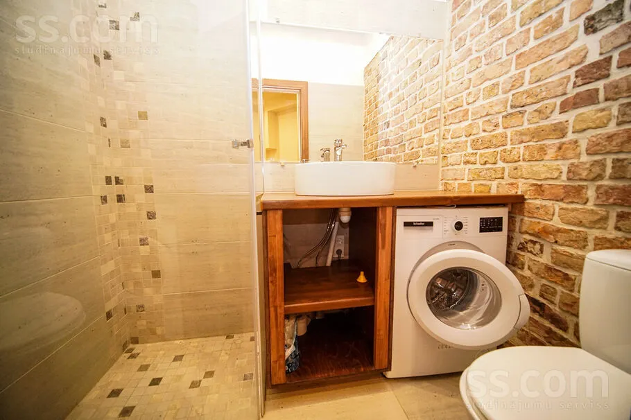 Pesuköök - One-Bedroom Apartment in Riga Centre