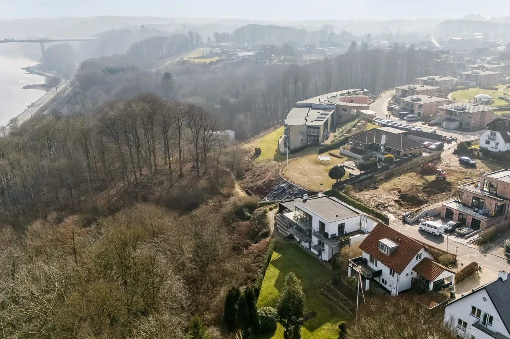 Vue aérienne - Architect-Designed Villa in Vejle