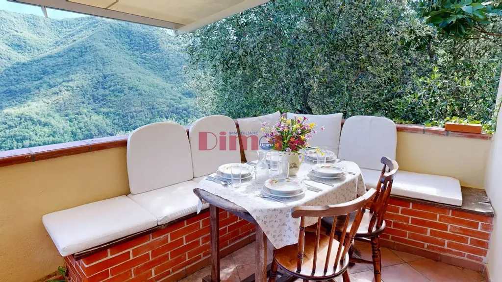 Terrasse - Restored Stone Villa with Open Valley View in Casanova Lerrone
