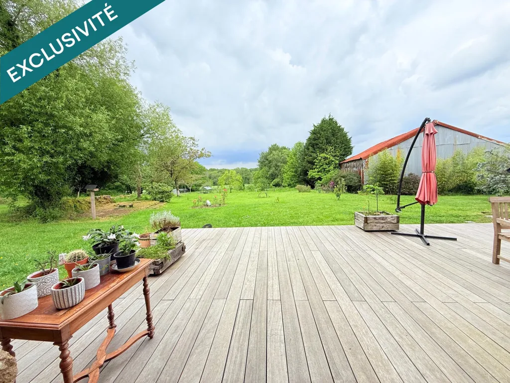 Terrass - Rustic Longère with Garden in Bubry