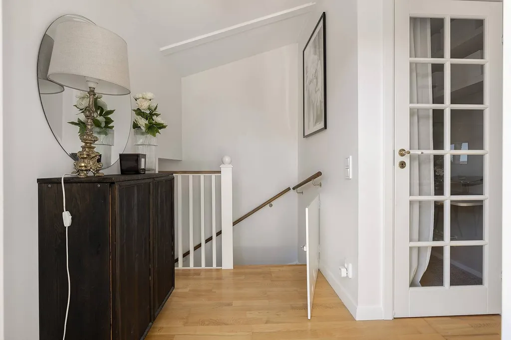 Hallway - Renovated Apartment with Balcony in Kungsbacka