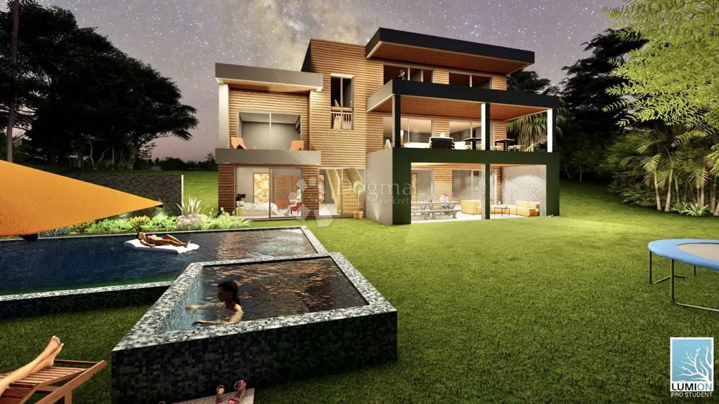 Luxury Villa with Heated Pool in Ližnjan