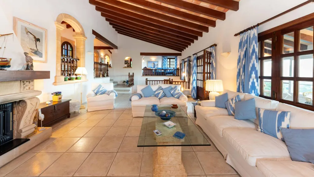 Soggiorno - Villa with Sea Views in Pollença