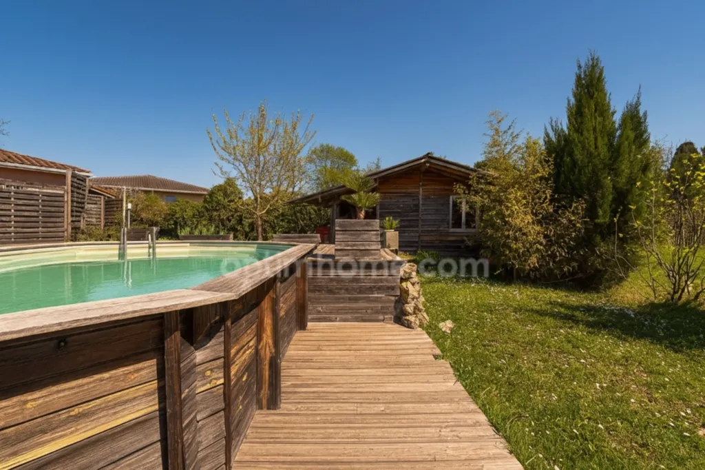 Piscine - Maison Contemporaine avec Piscine sur les Hauteurs d'Auch
