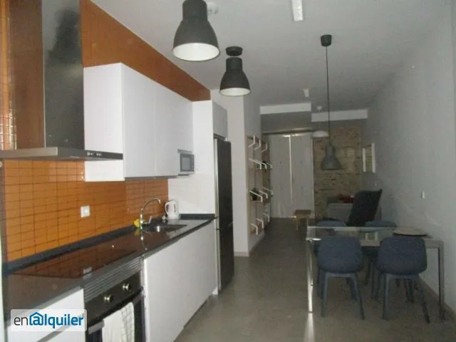 Cucina - Modern Apartment with Balcony in Casco Antiguo