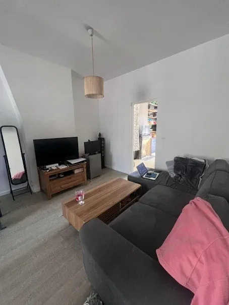 Séjour - Appartement 2 Pièces avec Locataire en Place au Havre
