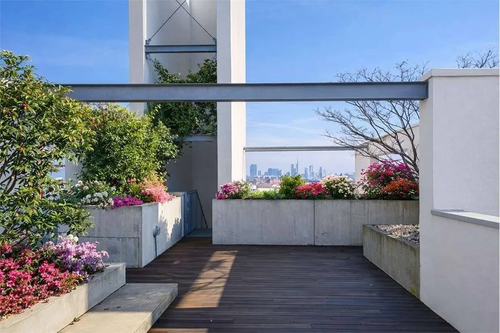 Terrasse - Attico Quadri with Skyline View in Milan