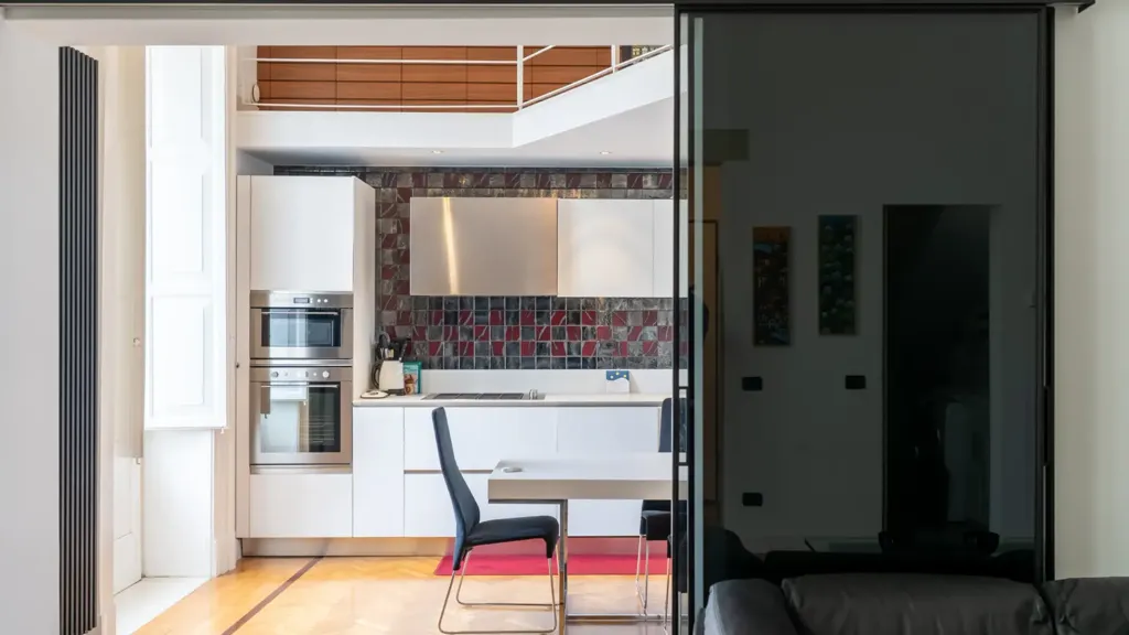 Cucina - Rustic Apartment with Solarium in Lecce