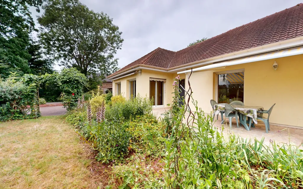 Jardin - Bungalow plein sud avec jardin à Octeville-sur-Mer