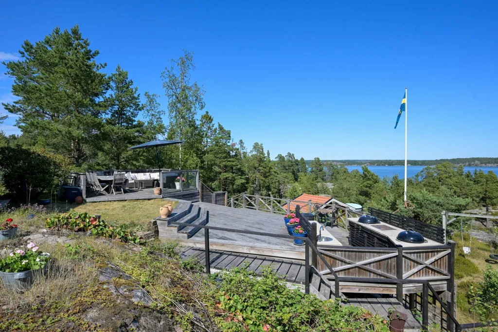Terrass - Scenic Archipelago Villa near Stockholm