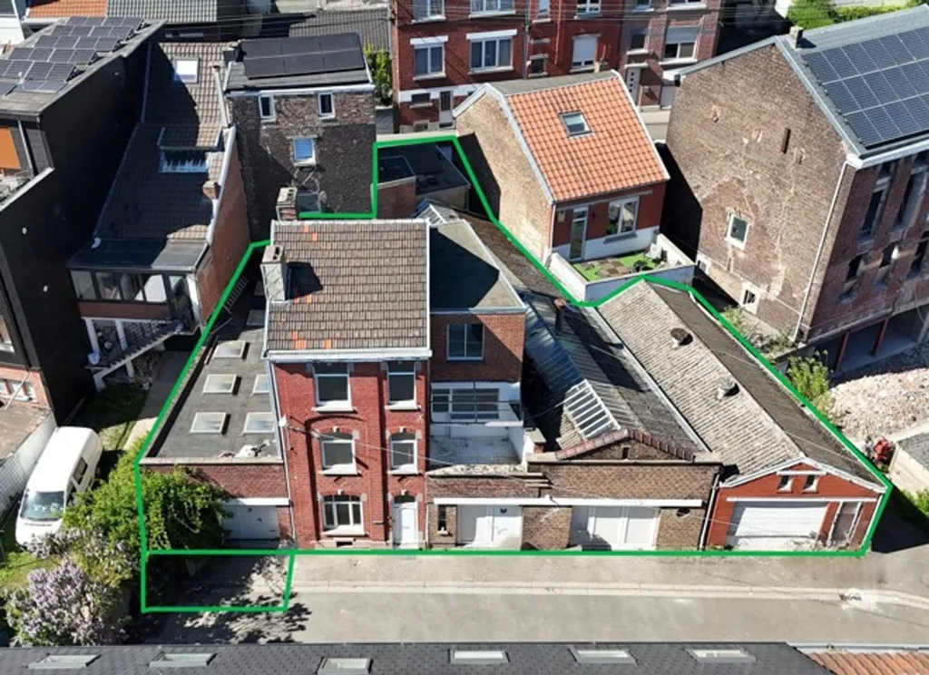 Vue aérienne - Maison avec Atelier et Terrasse à Ans