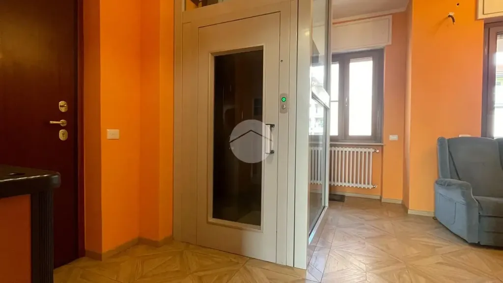 Hallway - Retrofitted Villa with Balconies in Asti