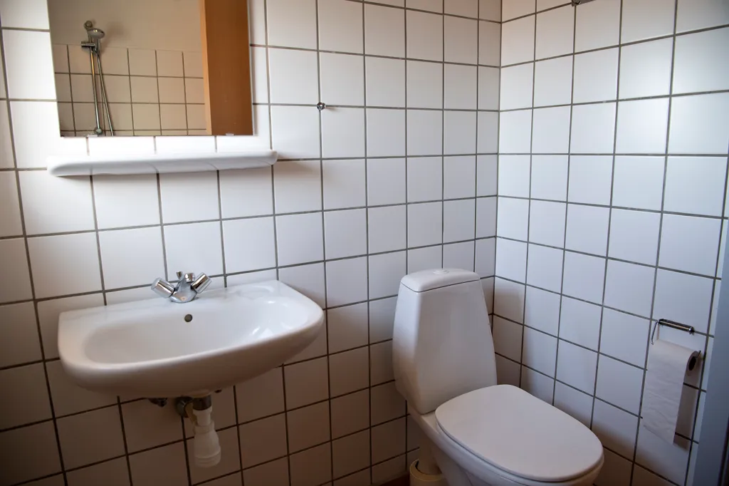 Salles de bain - 1-Bedroom Flat in Merkurkollegiet, Viborg