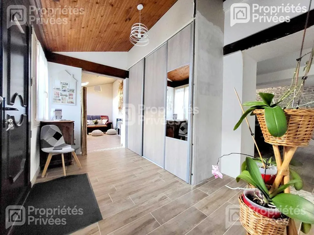 Esik - Stone Property with Courtyard near Sermaises