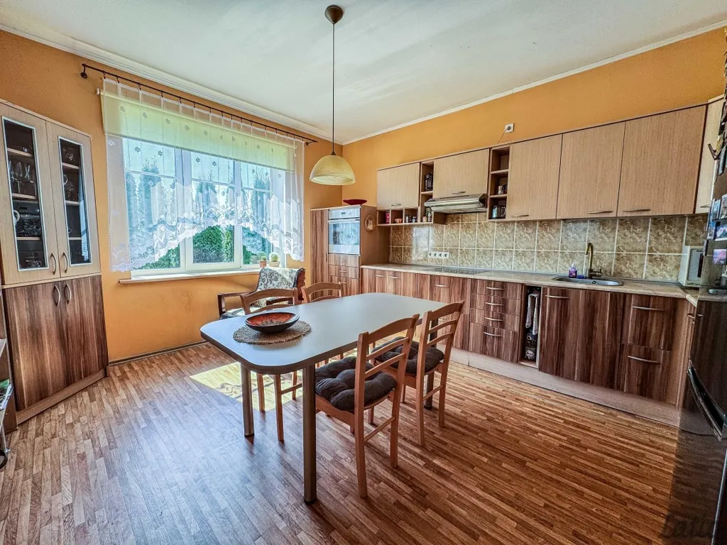Sala da pranzo - Two-Storey Cottage with Upstream View in Ilūkste