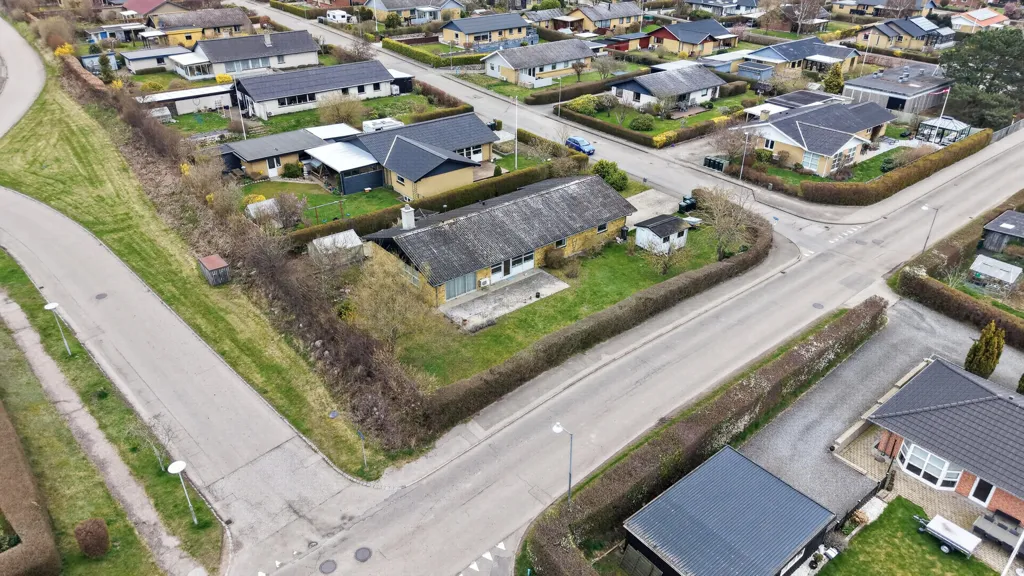 Vue aérienne - Maison 5 pièces à Højby