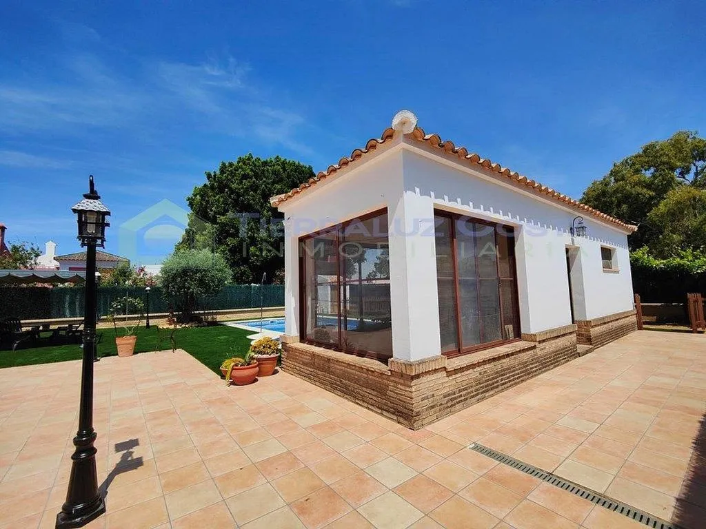 Terrasse - Chalet with Pool and Terraces in Lepe