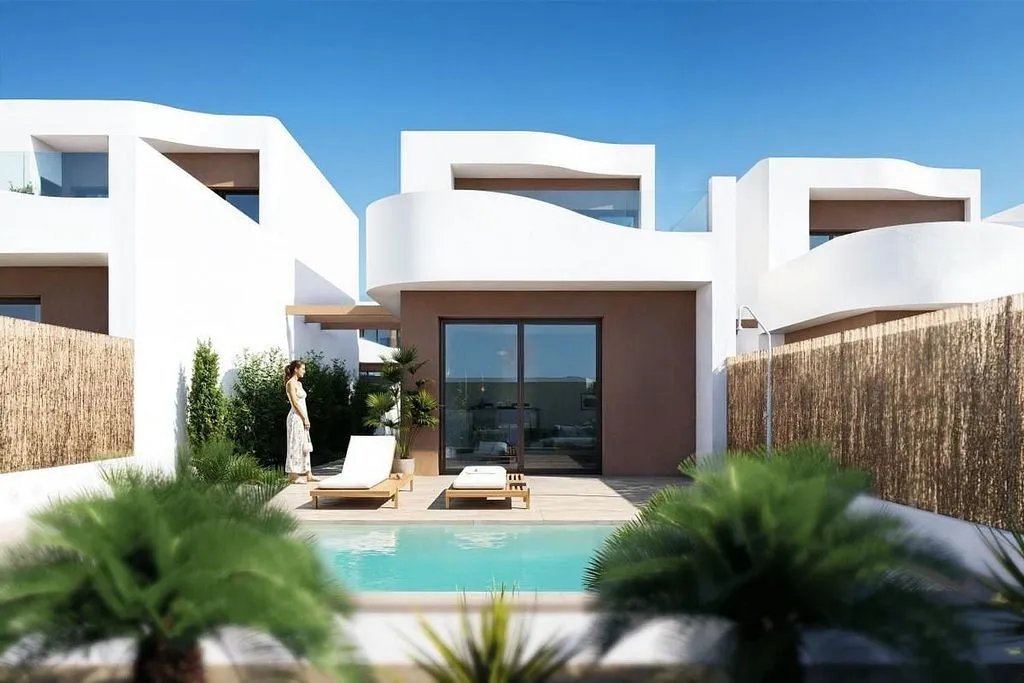 Extérieur - Semi-detached Villa with Pool in Los Montesinos