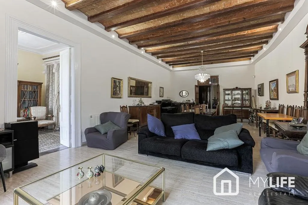 Soggiorno - Apartment with Balcony on La Rambla, Barcelona
