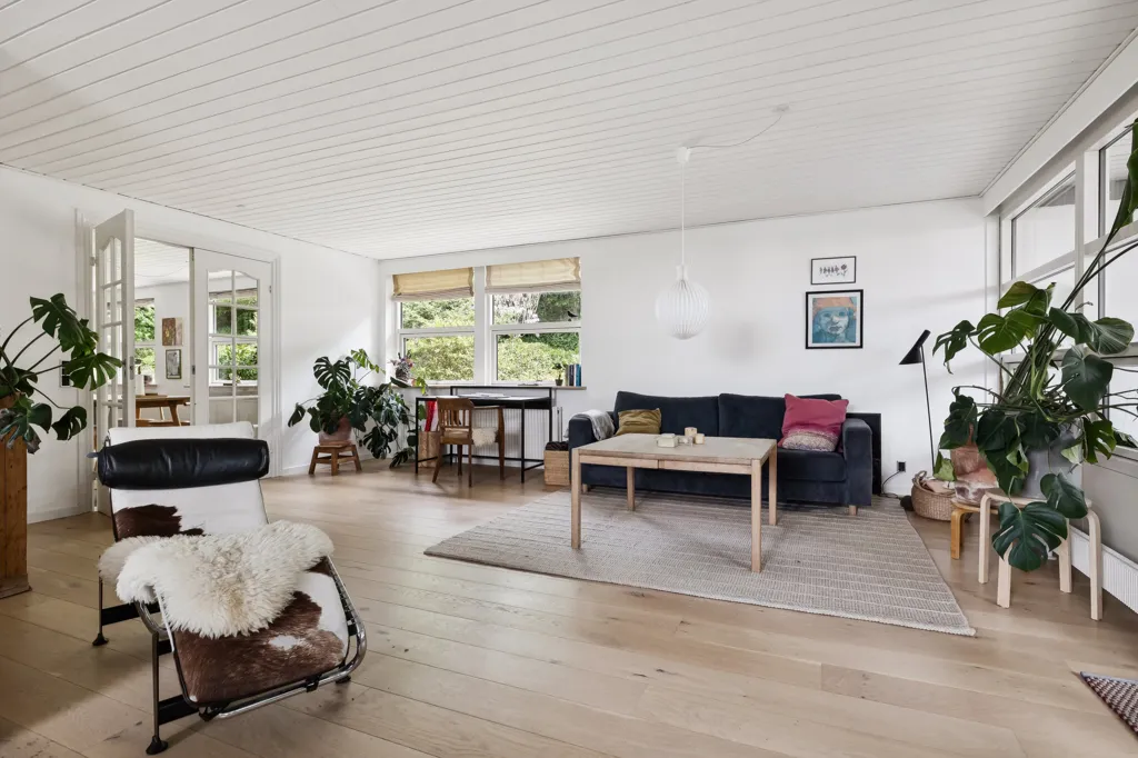 Séjour - Villa with Lake View in Skanderborg
