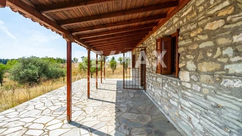Terrace - Stone Villa with Sea View in Volos