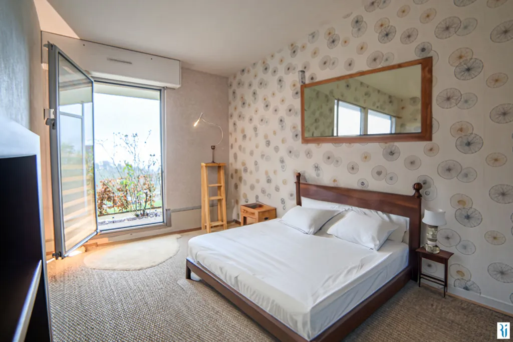 Camere da letto - Flat with Terrace and View in Mont-Saint-Aignan