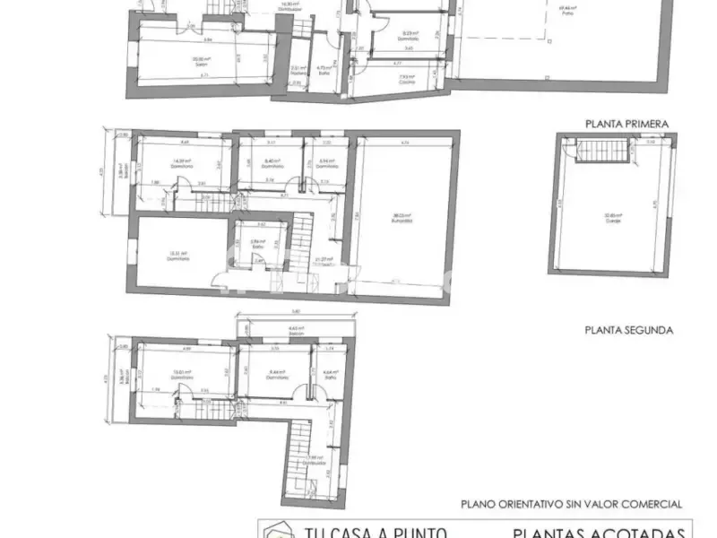Planimetria - Terraced House with Balcón in Chiloeches